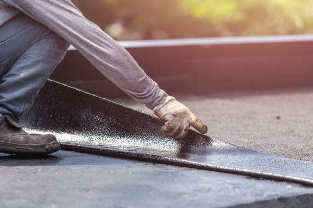 Professional Crawl Space Encapsulation technician working in Erie, IL
